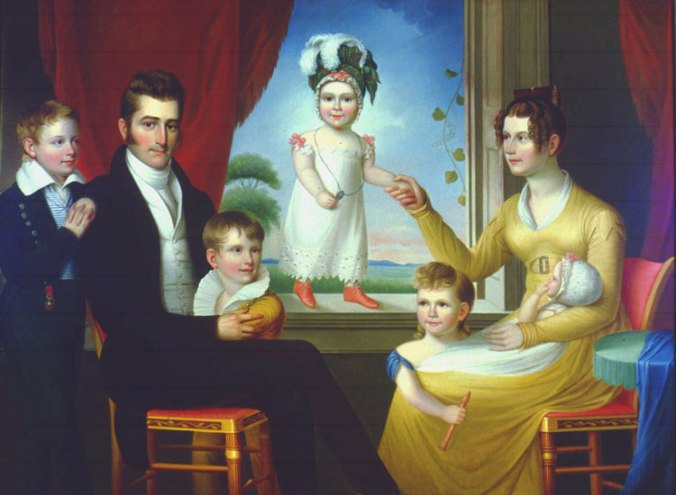 The Ephraim Hubbard Foster Family, 1824, by Ralph E.W. Earl. Cheekwood Museum of Art, Nashville, TN.